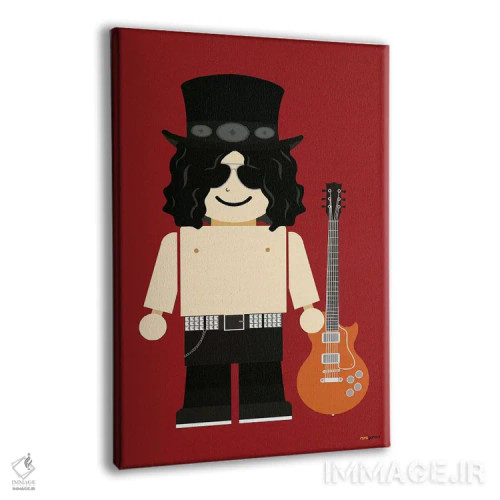 تابلو دکوراتیو اسلش اسباب بازی اثر رافائل گومز - نمای پرسپکتیو محصول