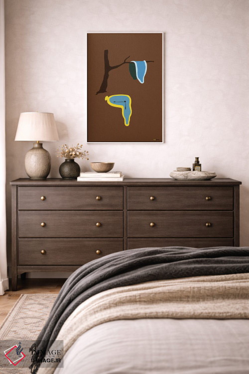 تابلو مینیمال تداوم حافظه اثر رافائل گومز - D2W