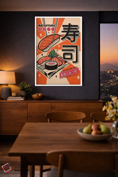 تابلو دکوراتیو سوشی هر روز اثر رافائل گومز - D4W