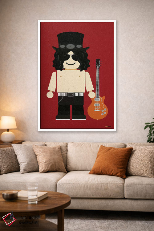 تابلو دکوراتیو اسلش اسباب بازی اثر رافائل گومز - D1W