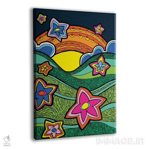 تابلو دکوراتیو گوارامیرانگا اثر رافائل گومز - نمای پرسپکتیو محصول