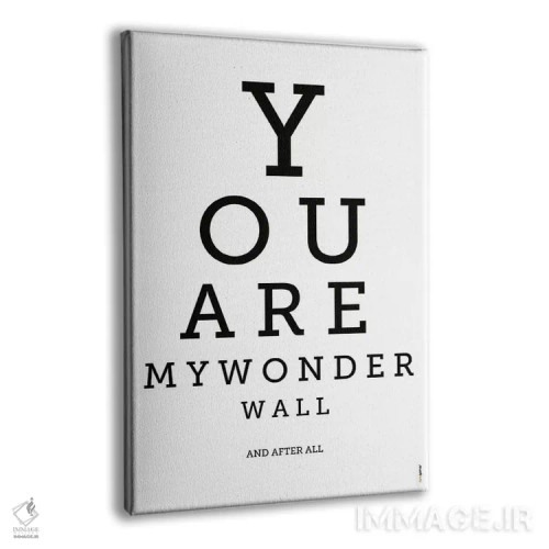 تابلو دکوراتیو دیوار شگفتی اثر رافائل گومز - نمای پرسپکتیو محصول