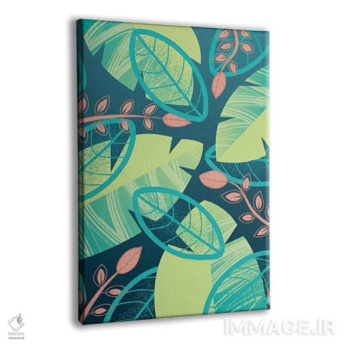 تابلو دکوراتیو برزیل گل ها شماره ۱ اثر رافائل گومز - نمای پرسپکتیو محصول