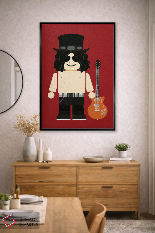 تابلو دکوراتیو اسلش اسباب بازی اثر رافائل گومز - D2B