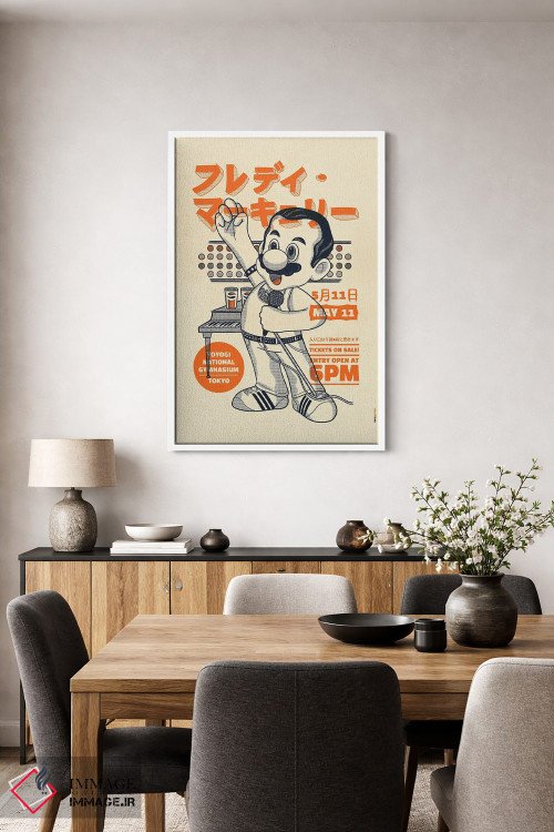 تابلو دکوراتیو ماریو مرکوری اثر رافائل گومز - D4W