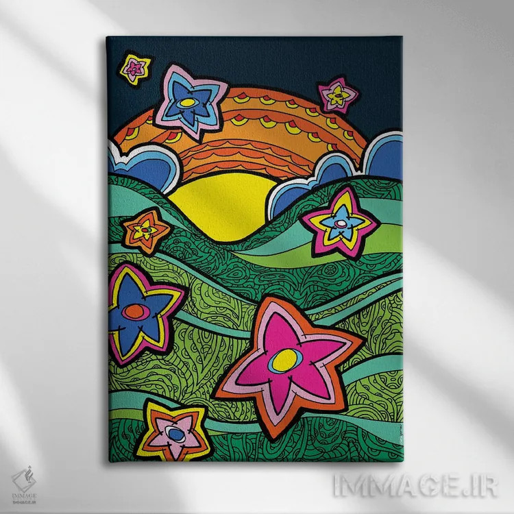 تابلو دکوراتیو گوارامیرانگا اثر رافائل گومز - نمای روبهرو روی دیوار