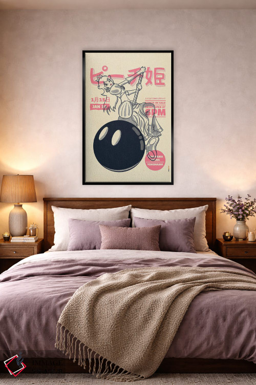 تابلو دکوراتیو مایلی هلو اثر رافائل گومز - D4B