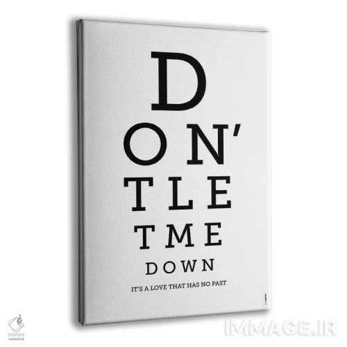 تابلو دکوراتیو ناامیدم نکن اثر رافائل گومز - نمای پرسپکتیو محصول