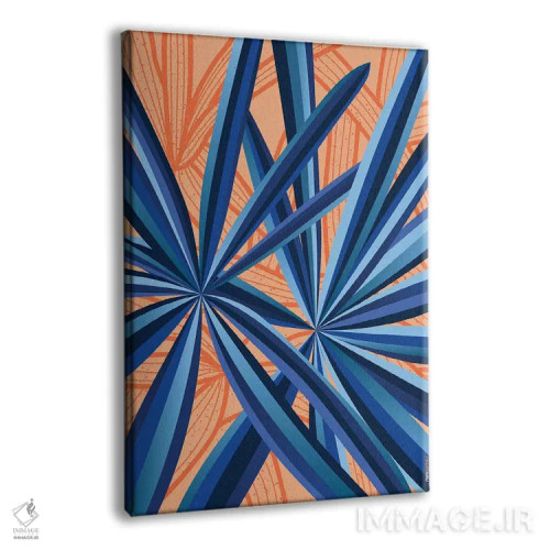 تابلو دکوراتیو برزیل گل ها شماره ۳ اثر رافائل گومز - نمای پرسپکتیو محصول