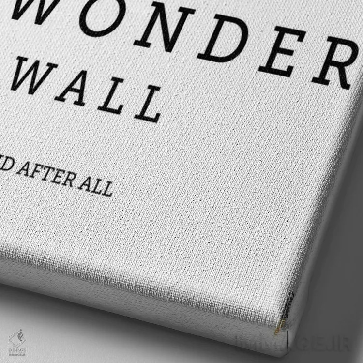 تابلو دکوراتیو دیوار شگفتی اثر رافائل گومز - نمای نزدیک بافت بوم