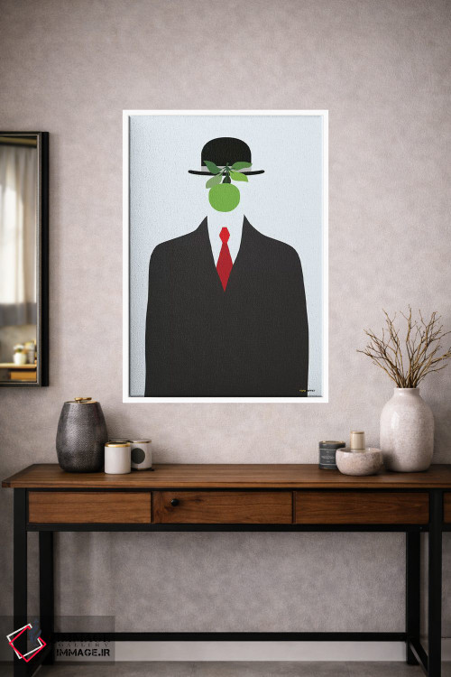 تابلو مینیمال پسر انسان اثر رافائل گومز - D1W