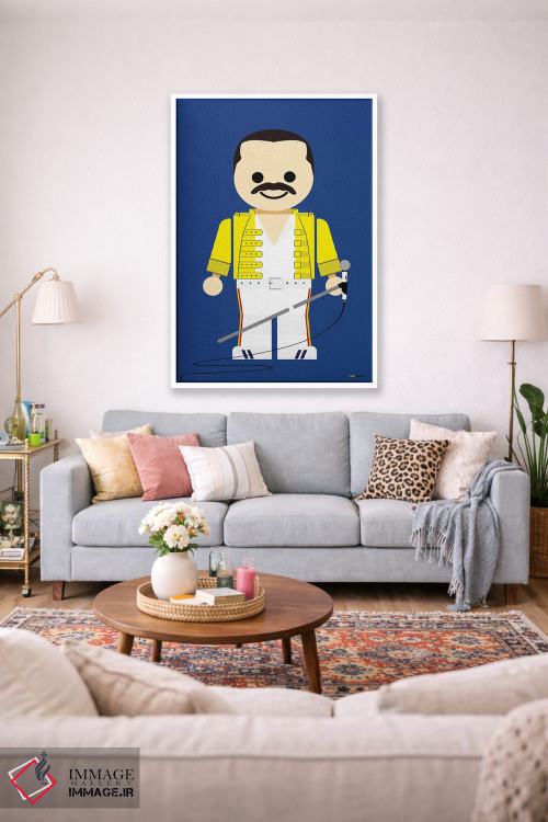 تابلو دکوراتیو فردی مرکوری اسباب بازی اثر رافائل گومز - D1W