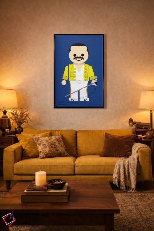 تابلو دکوراتیو فردی مرکوری اسباب بازی اثر رافائل گومز - D3B