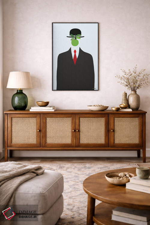 تابلو مینیمال پسر انسان اثر رافائل گومز - D4B