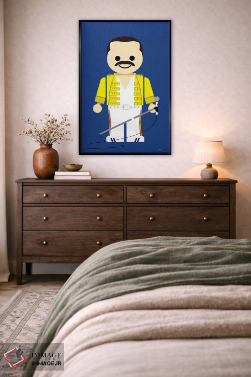 تابلو دکوراتیو فردی مرکوری اسباب بازی اثر رافائل گومز - D4B