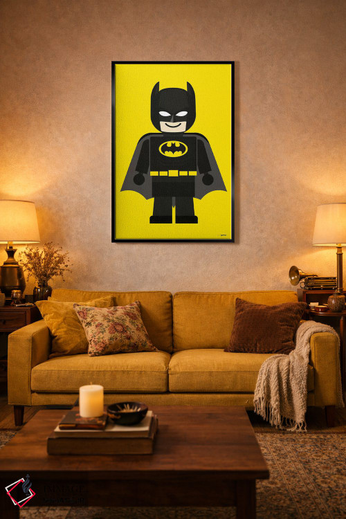 تابلو دکوراتیو بتمن اسباب بازی اثر رافائل گومز - D6B