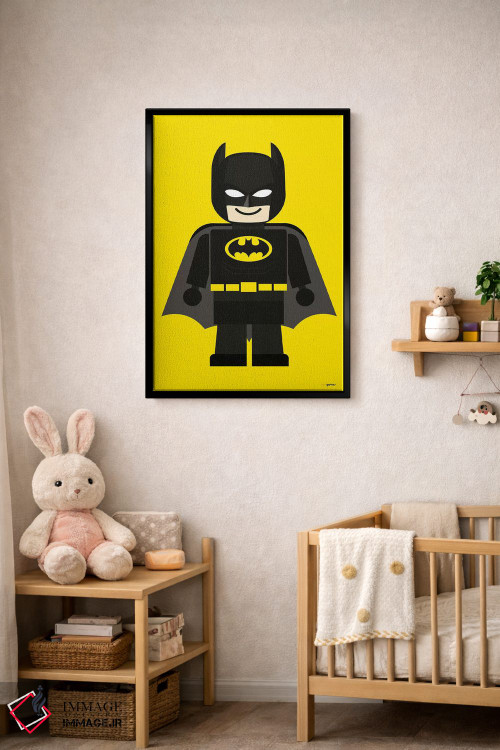 تابلو دکوراتیو بتمن اسباب بازی اثر رافائل گومز - D5B