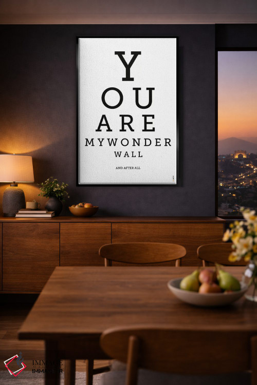 تابلو دکوراتیو دیوار شگفتی اثر رافائل گومز - D2B