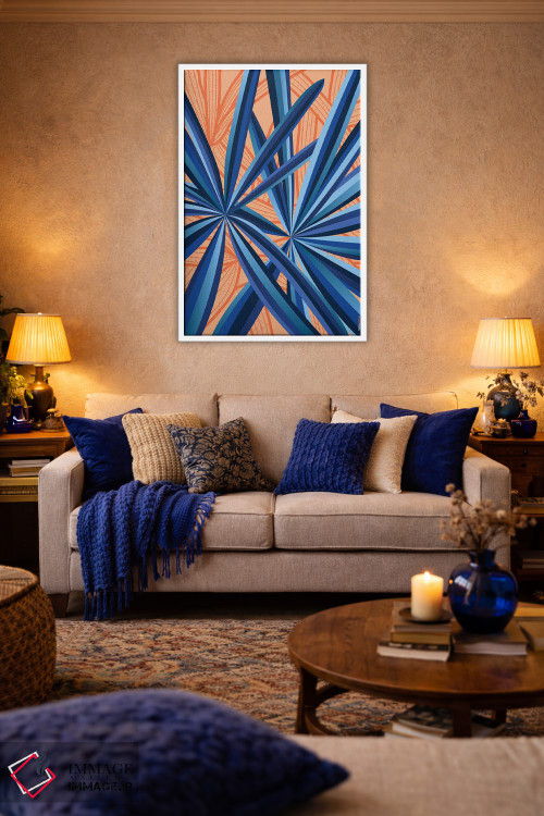 تابلو دکوراتیو برزیل گل ها شماره ۳ اثر رافائل گومز - D2W