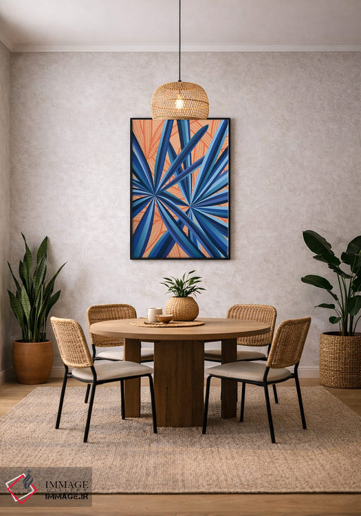 تابلو دکوراتیو برزیل گل ها شماره ۳ اثر رافائل گومز - D3B