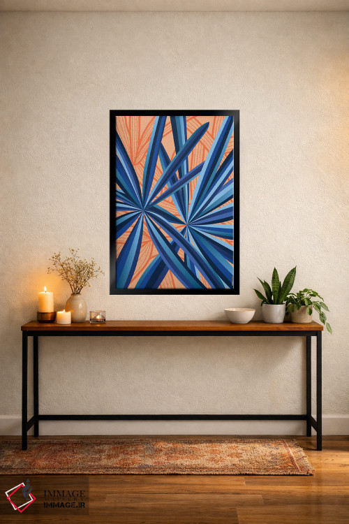 تابلو دکوراتیو برزیل گل ها شماره ۳ اثر رافائل گومز - D4B