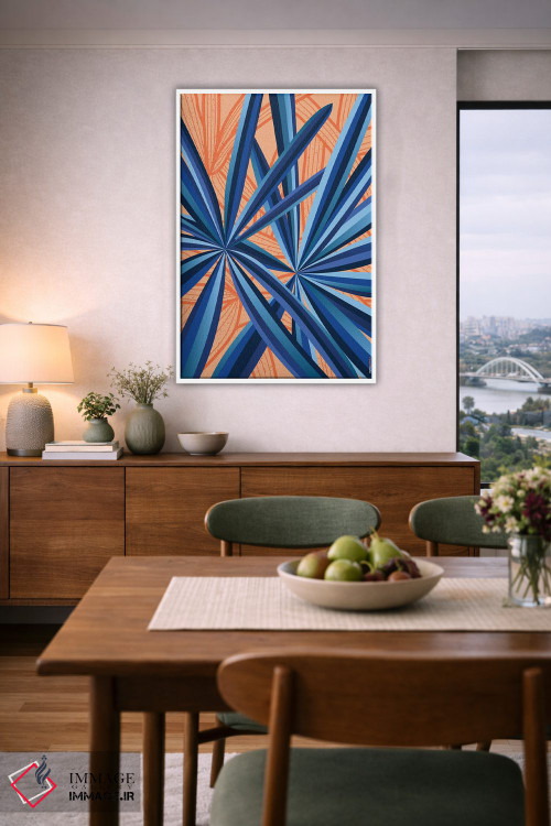 تابلو دکوراتیو برزیل گل ها شماره ۳ اثر رافائل گومز - D5W