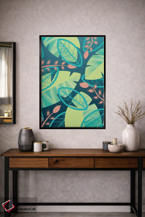 تابلو دکوراتیو برزیل گل ها شماره ۱ اثر رافائل گومز - D2B