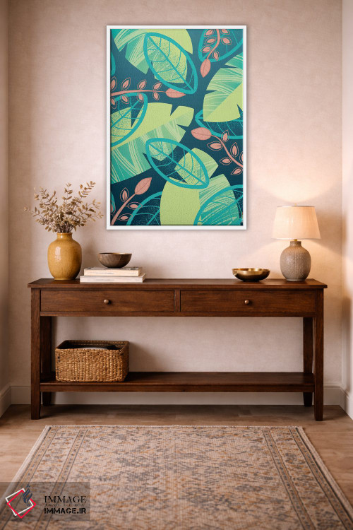 تابلو دکوراتیو برزیل گل ها شماره ۱ اثر رافائل گومز - D3W