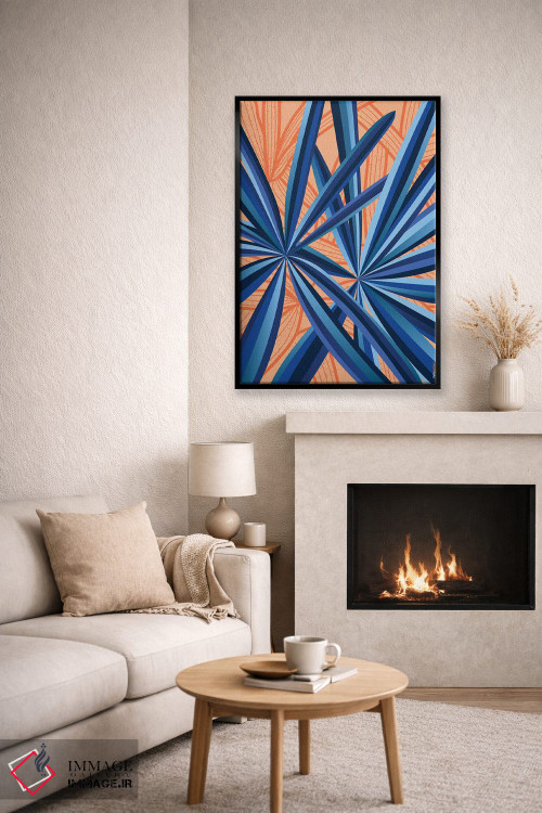 تابلو دکوراتیو برزیل گل ها شماره ۳ اثر رافائل گومز - D6B