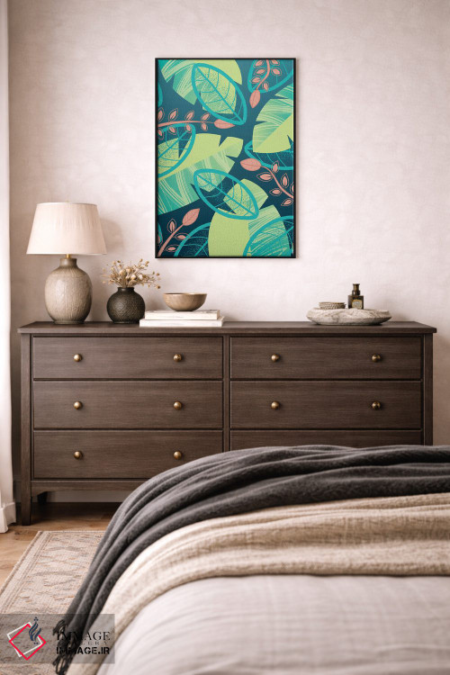 تابلو دکوراتیو برزیل گل ها شماره ۱ اثر رافائل گومز - D4B