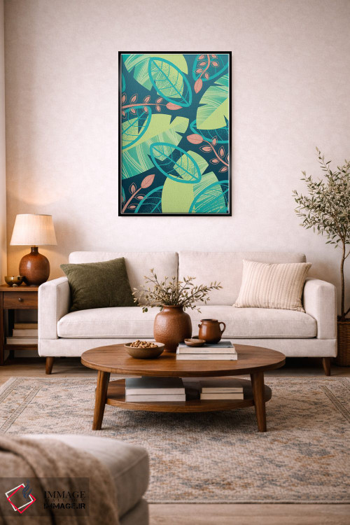 تابلو دکوراتیو برزیل گل ها شماره ۱ اثر رافائل گومز - D5B