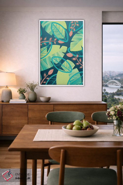 تابلو دکوراتیو برزیل گل ها شماره ۱ اثر رافائل گومز - D6W