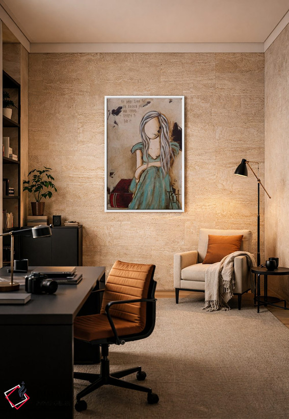 تابلو دکوراتیو به تو عطا شده بود اثر روت آرت کرییشنز - D6W