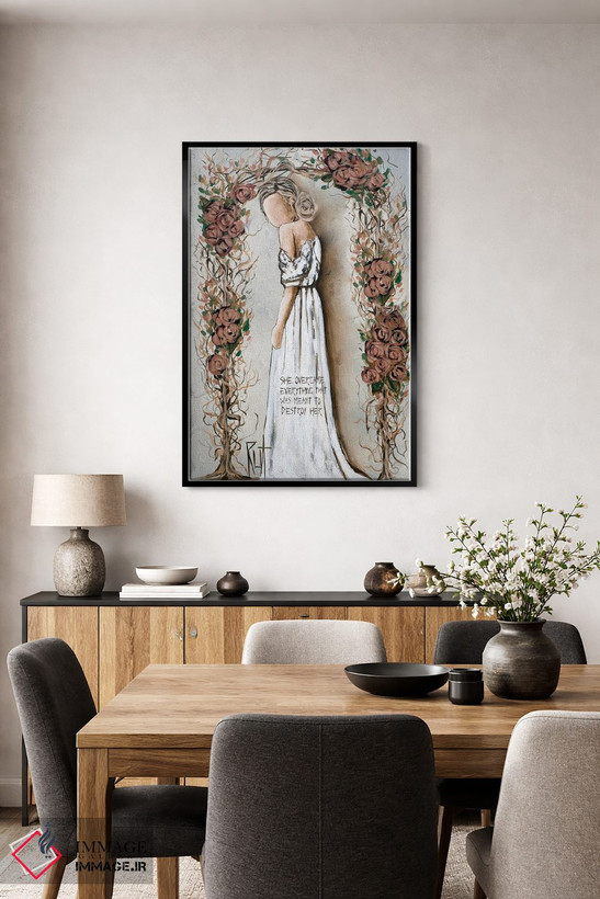 تابلو دکوراتیو او بر هرچیزی غلبه کرد اثر روت آرت کرییشنز - D4B
