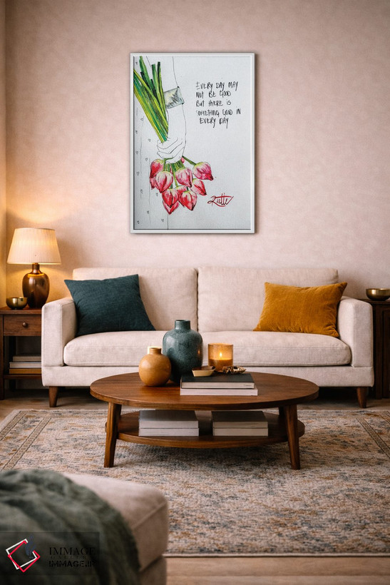 تابلو مینیمال هر روز اثر روت آرت کرییشنز - D3W