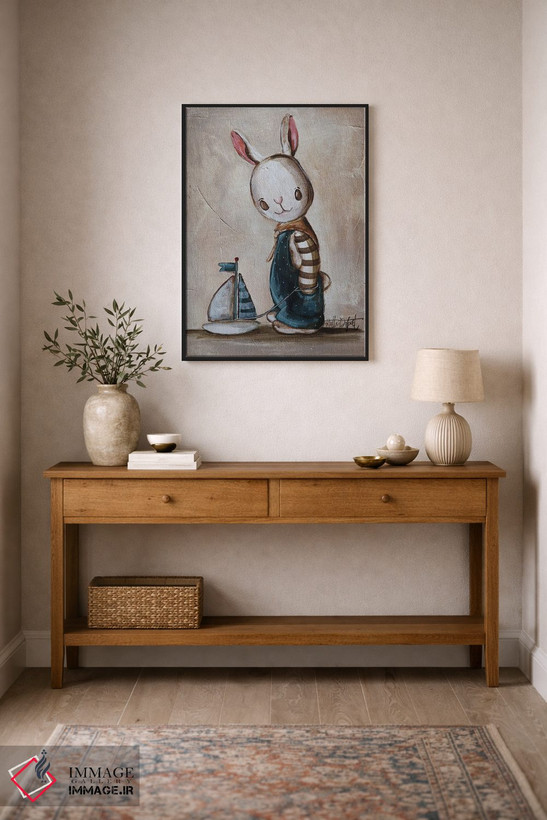تابلو دکوراتیو پسر کوچولوی شجاع اثر روت آرت کرییشنز - D2B
