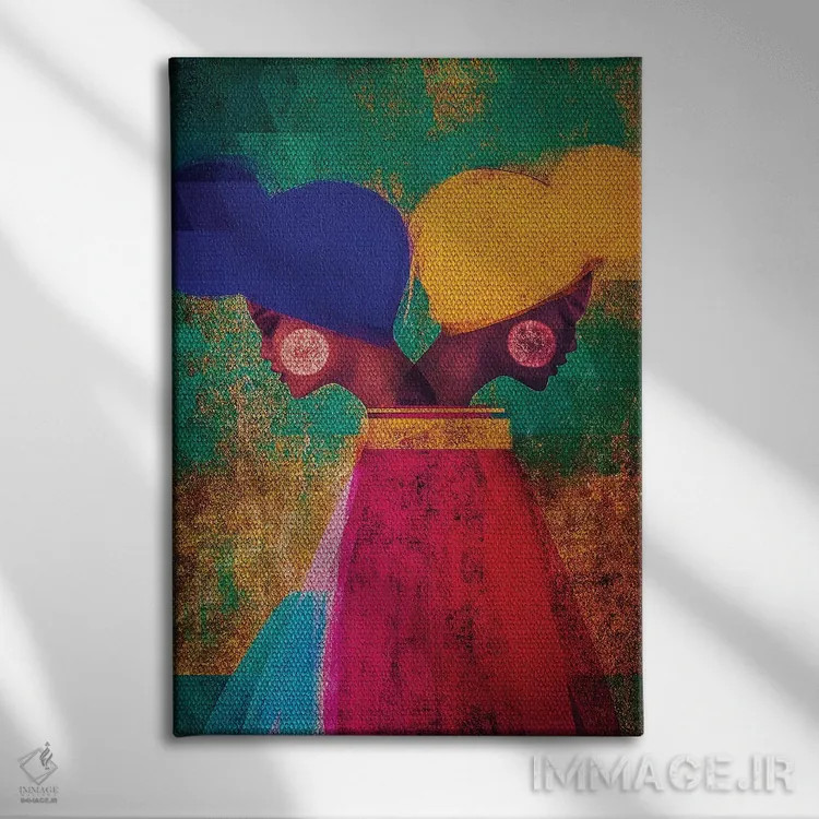تابلو دکوراتیو آرامش آسان اثر ارین کی. رابینسون - نمای روبهرو روی دیوار