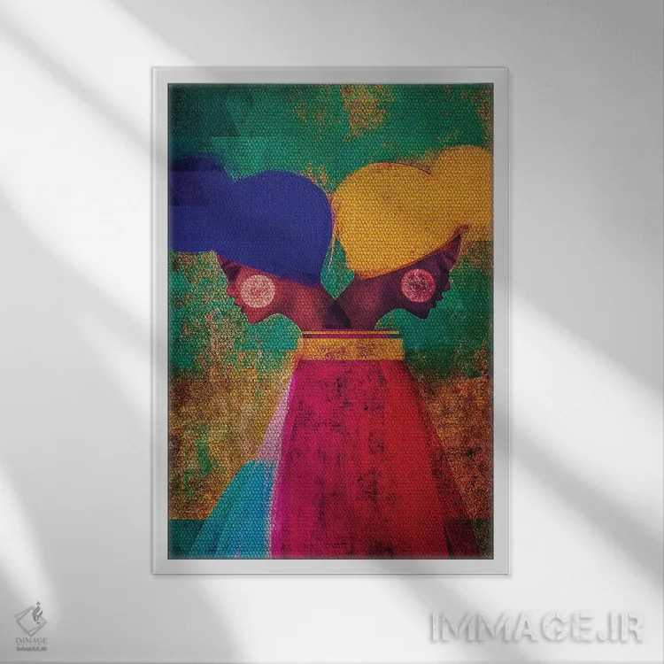 تابلو دکوراتیو آرامش آسان اثر ارین کی. رابینسون - نمای قابدار سفید
