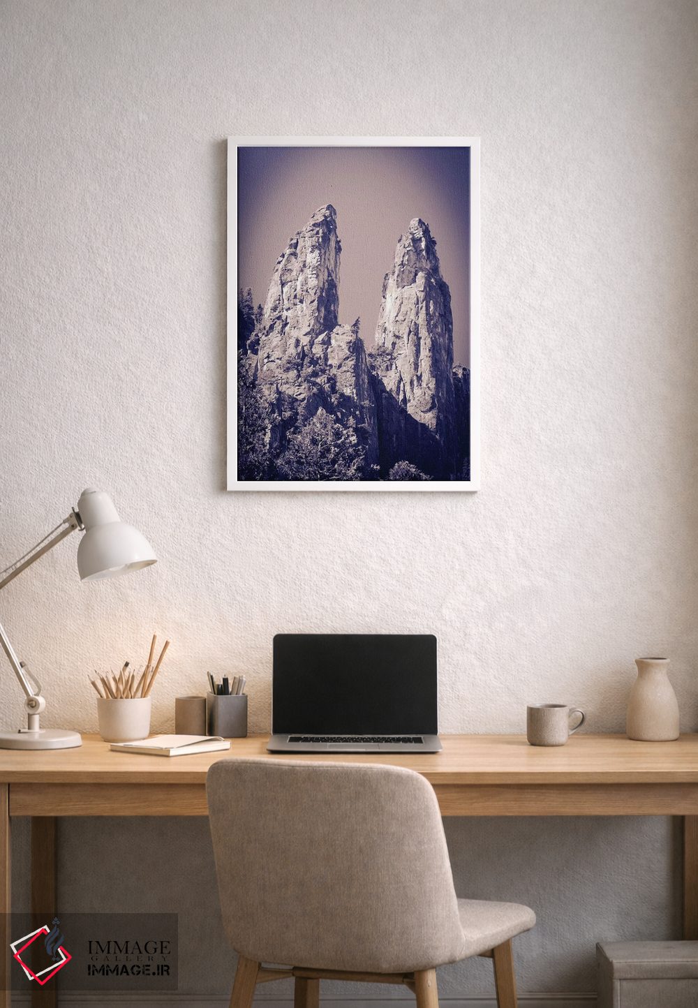 تابلو دکوراتیو Yosemite National Park, California, USA,برج های کلیسایی، پارک… اثر راس بیشاپ - D1W