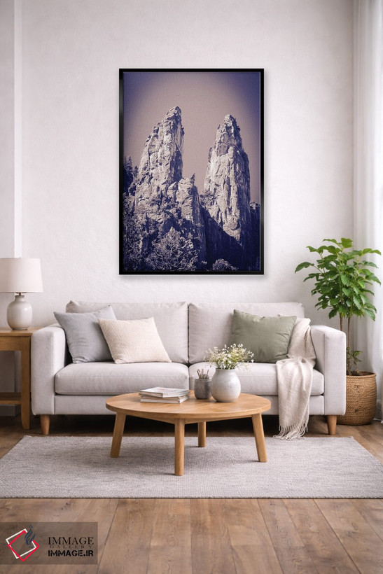 تابلو دکوراتیو Yosemite National Park, California, USA,برج های کلیسایی، پارک… اثر راس بیشاپ - D2B