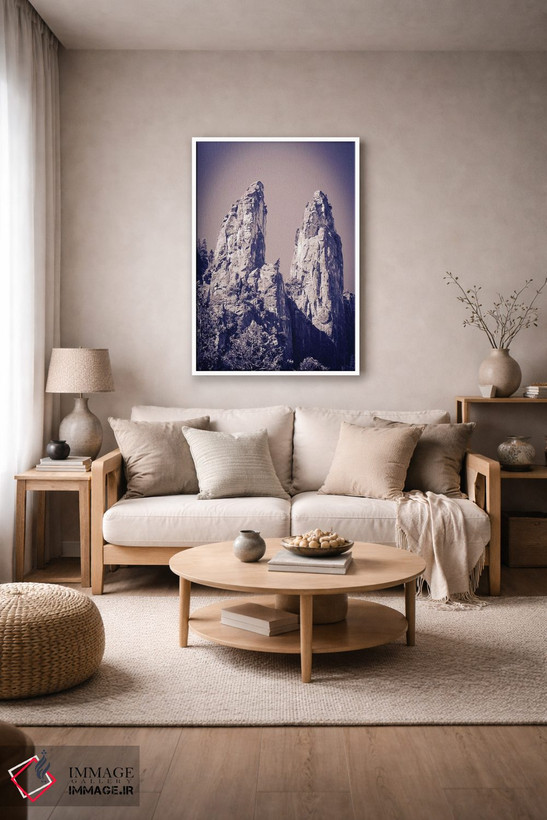 تابلو دکوراتیو Yosemite National Park, California, USA,برج های کلیسایی، پارک… اثر راس بیشاپ - D3W