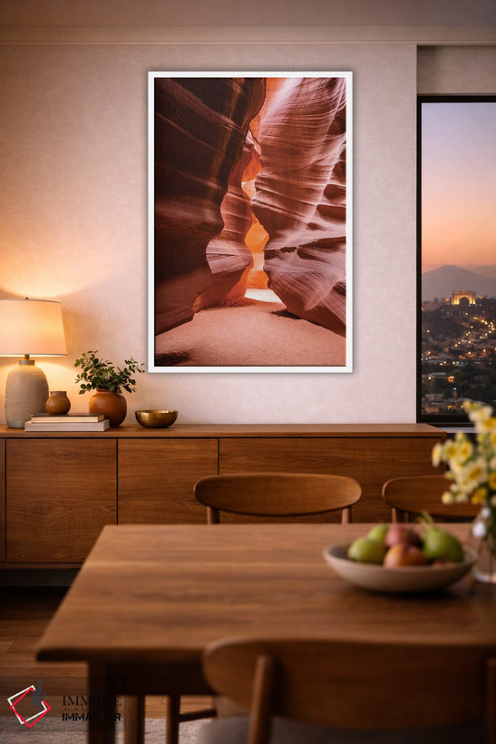 تابلو دکوراتیو Upper Antelope Canyon, Navajo Indian Reservation, Arizona, US… اثر راس بیشاپ - D2W