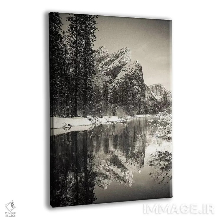 تابلو دکوراتیو Yosemite National Park, California, USA I,سه برادر بر فراز رو… اثر راس بیشاپ - نمای پرسپکتیو محصول
