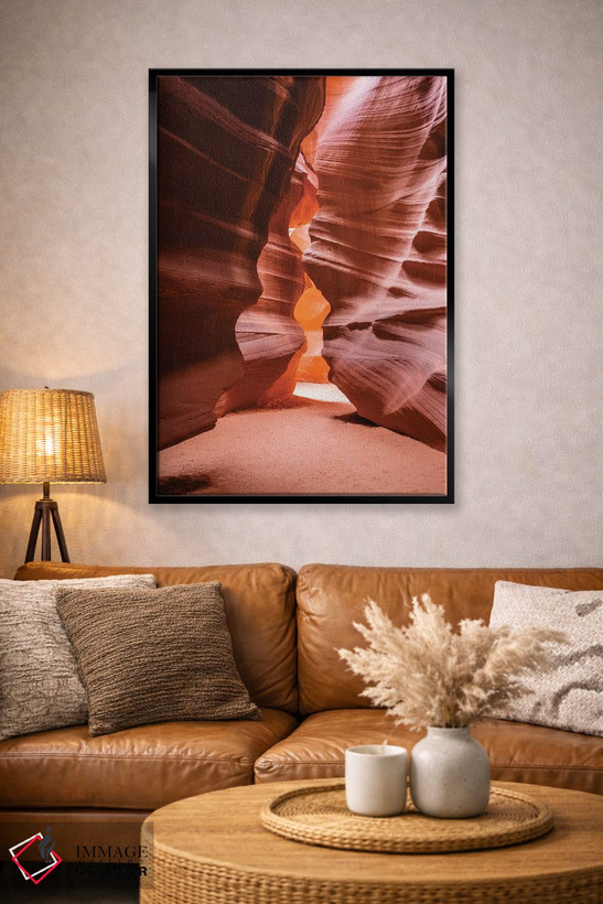 تابلو دکوراتیو Upper Antelope Canyon, Navajo Indian Reservation, Arizona, US… اثر راس بیشاپ - D5B