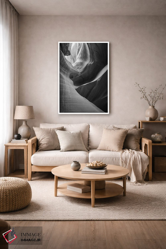 تابلو دکوراتیو Lower Antelope Canyon, Navajo Indian Reservation, Arizona, US… اثر راس بیشاپ - D2W