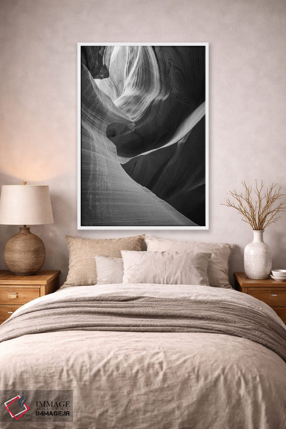 تابلو دکوراتیو Lower Antelope Canyon, Navajo Indian Reservation, Arizona, US… اثر راس بیشاپ - D1W