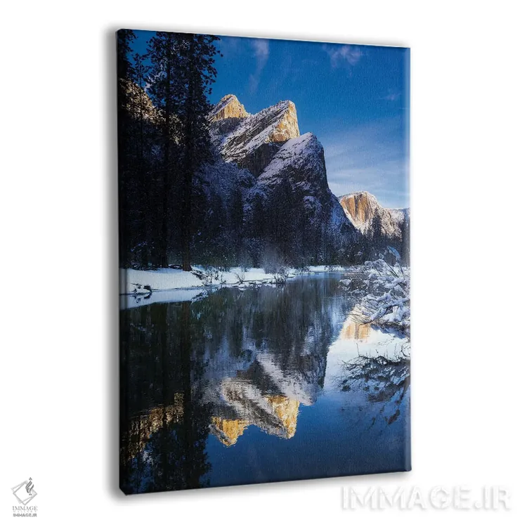تابلو دکوراتیو Yosemite National Park, California, USA II,سه برادر بر فراز ر… اثر راس بیشاپ - نمای پرسپکتیو محصول