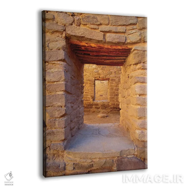 تابلو دکوراتیو Aztec Ruins National Monument, New Mexico, USA,درگاه های داخل… اثر راس بیشاپ - نمای پرسپکتیو محصول
