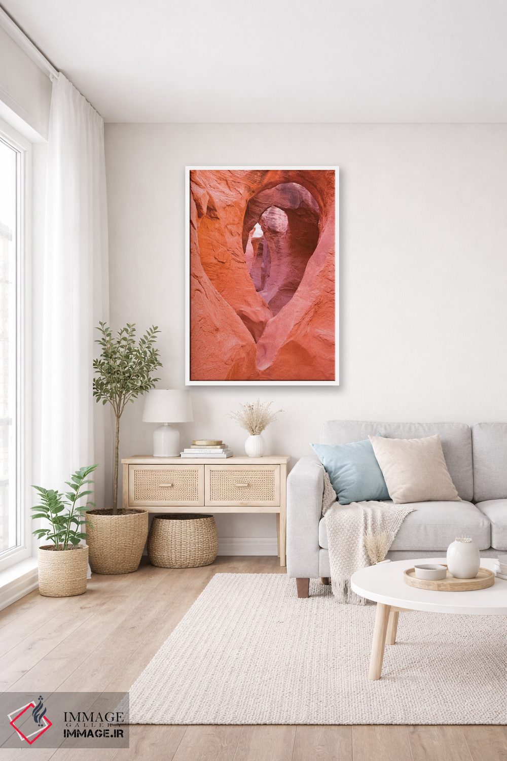 تابلو دکوراتیو Grand Staircase-Escalante National Monument, Utah, USA II,تشک… اثر راس بیشاپ - D2W
