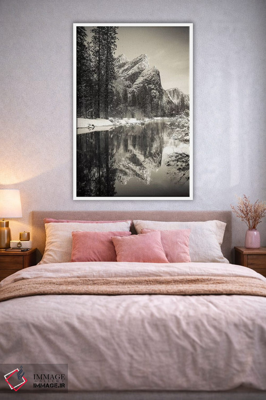 تابلو دکوراتیو Yosemite National Park, California, USA I,سه برادر بر فراز رو… اثر راس بیشاپ - D1W